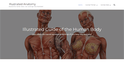 Desktop Screenshot of illustratedanatomy.com