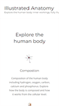 Mobile Screenshot of illustratedanatomy.com